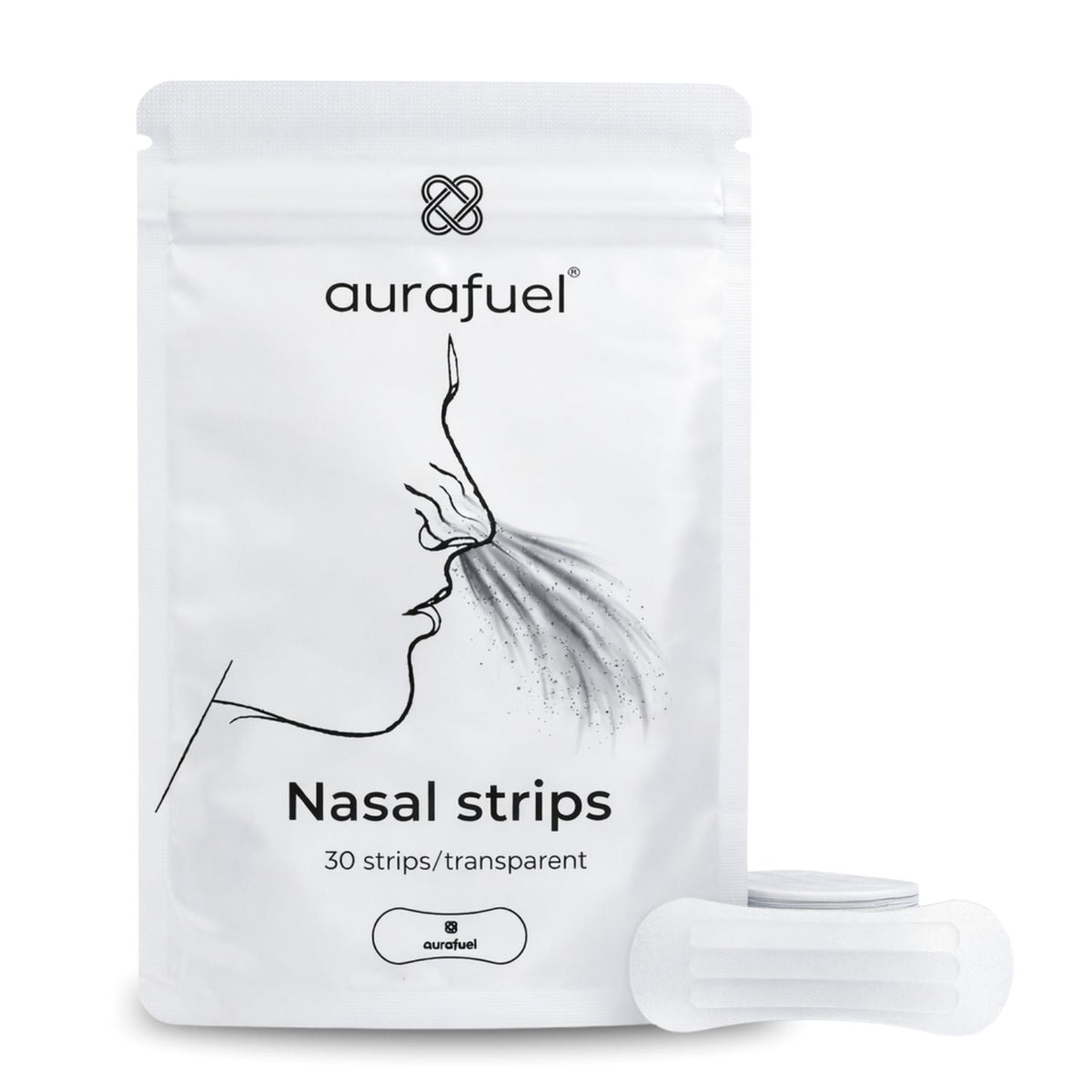 Nasal strips transparent
